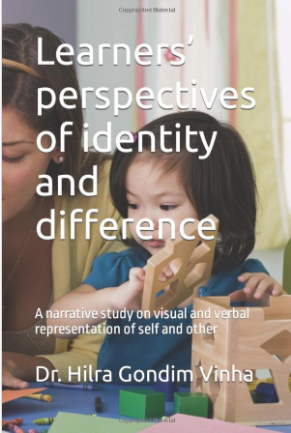Learners Perspective of Identity and Difference - book cover shows a child playing with colour blocks with a female adult