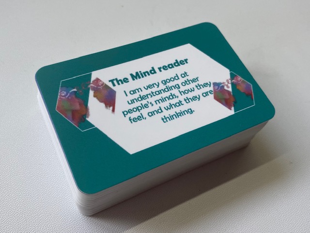 Neurodiversity awareness card set.
